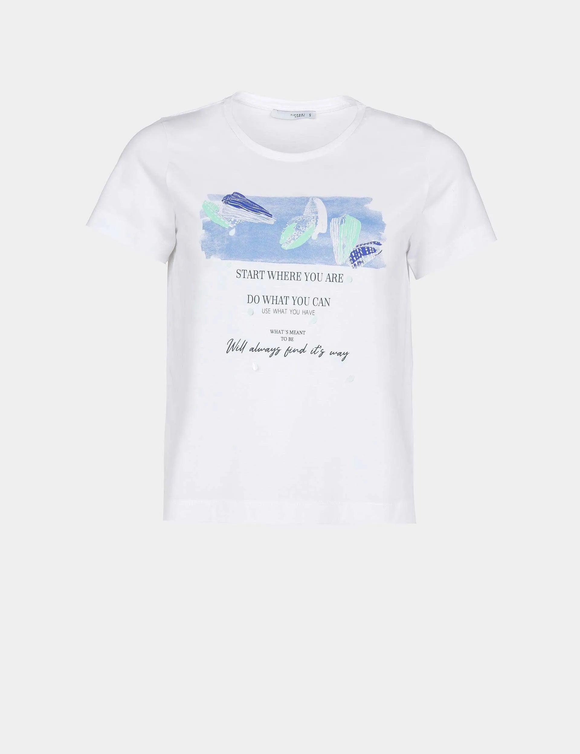 Camiseta Aura - ECRU