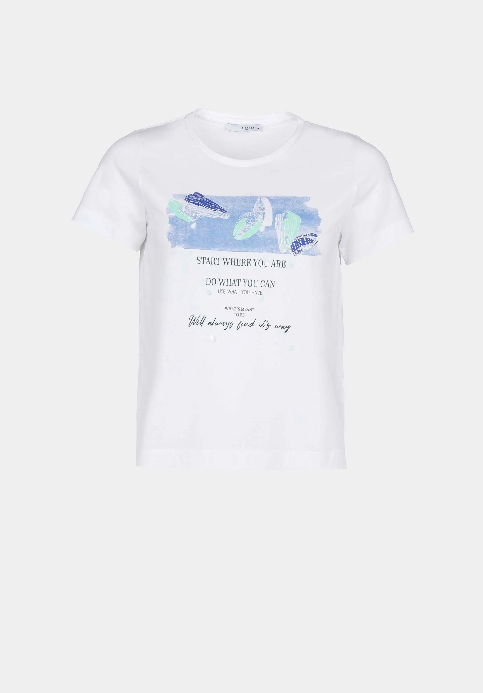 Camiseta Aura - ECRU