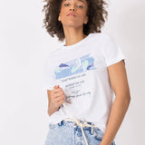 Camiseta Aura - ECRU