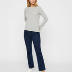 Camiseta Ava manga larga - ECRU