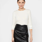 Camiseta Ava manga larga - ECRU