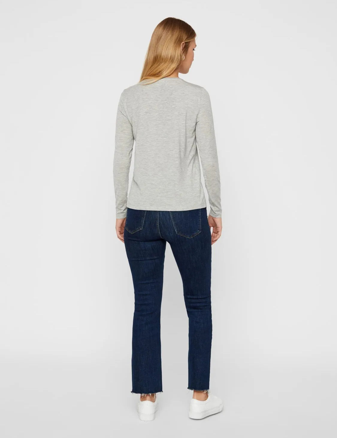 Camiseta Ava manga larga - ECRU