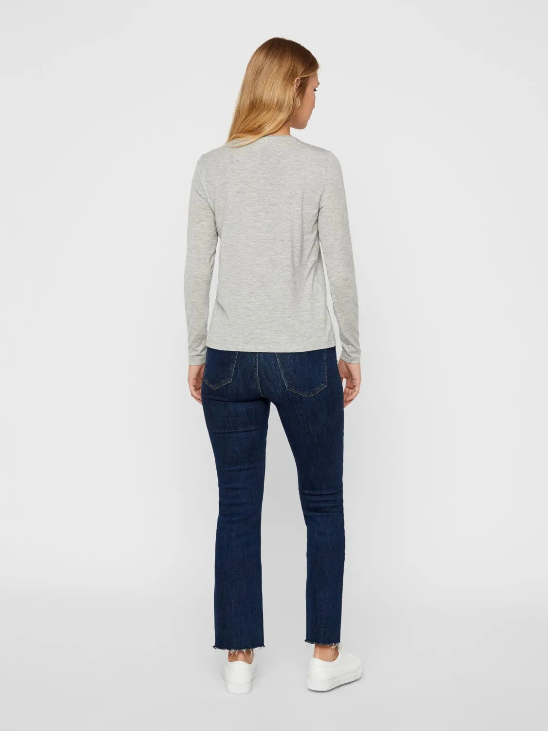 Camiseta Ava manga larga - ECRU