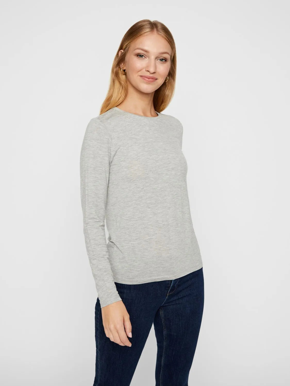 Camiseta Ava manga larga - ECRU