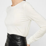 Camiseta Ava manga larga - ECRU