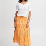 Camiseta B.Young Rilki Button Optical White - ECRU