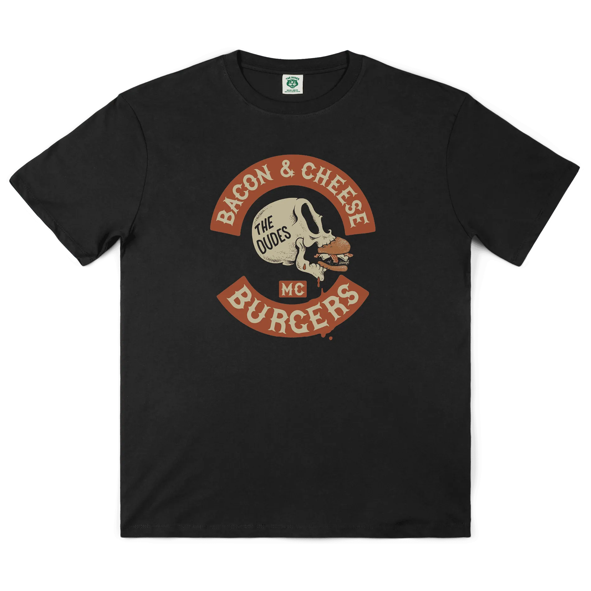 Camiseta Bacon Cheese Burgers - ECRU