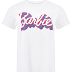 CAMISETA BARBIE CON LOGO Y BRILLANTINA - ECRU