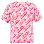 CAMISETA BARBIE CON PRINT ALLOVER - ECRU