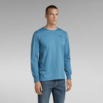 Camiseta Base Round Neck Retro Blue - ECRU