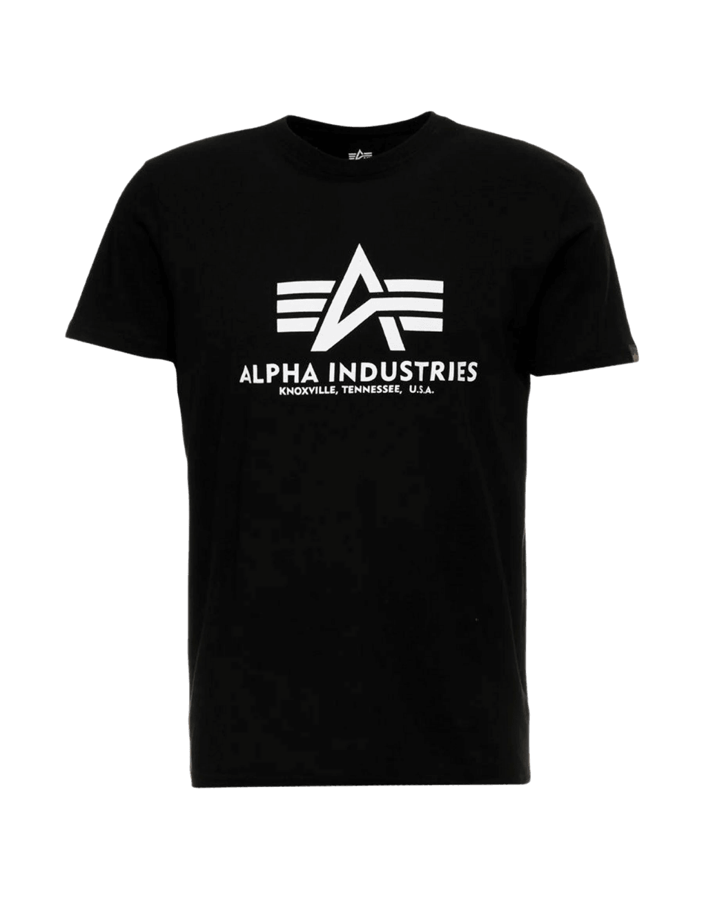 Camiseta Básica Alpha Industries Black - ECRU
