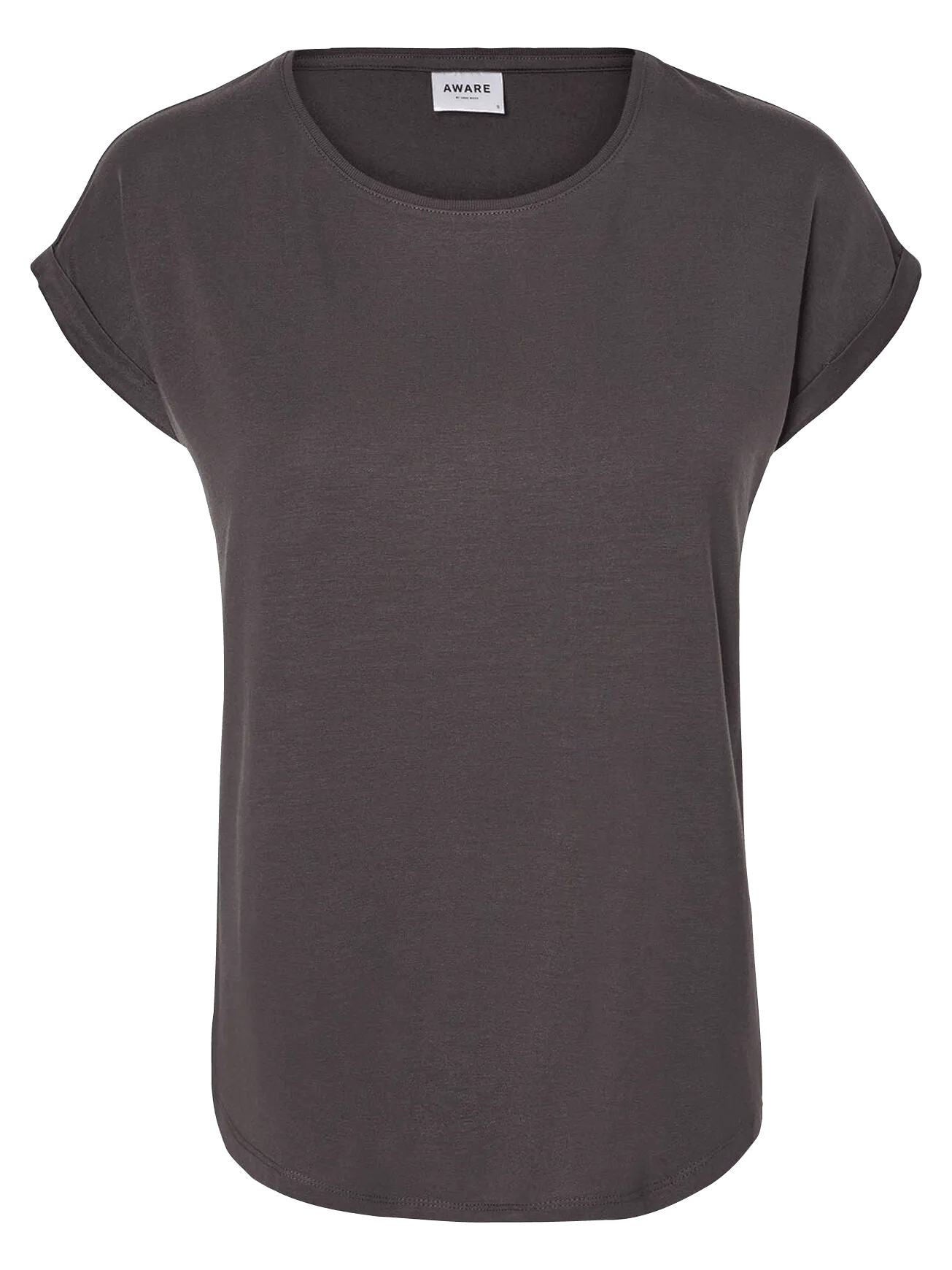 Camiseta Básica AWARE Asphalt - ECRU