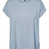 Camiseta Básica AWARE Blue Fog - ECRU
