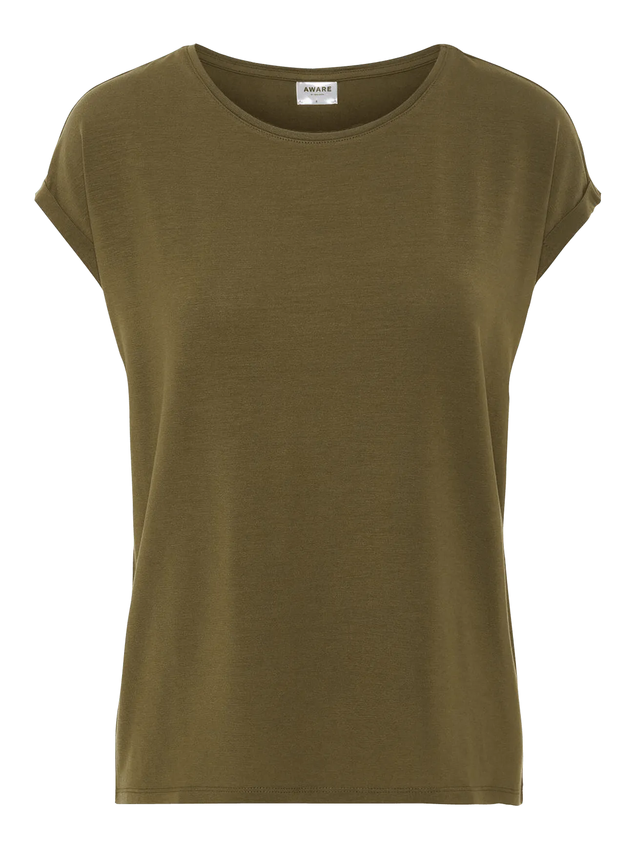 Camiseta Básica AWARE Ivy Green - ECRU