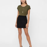 Camiseta Básica AWARE Ivy Green - ECRU