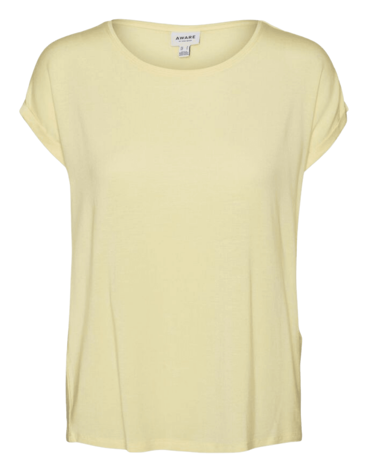 Camiseta Básica AWARE Lemon Meringue - ECRU