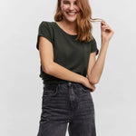 Camiseta Básica AWARE Rosin - ECRU