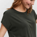 Camiseta Básica AWARE Rosin - ECRU