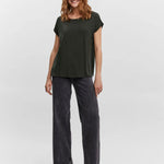 Camiseta Básica AWARE Rosin - ECRU