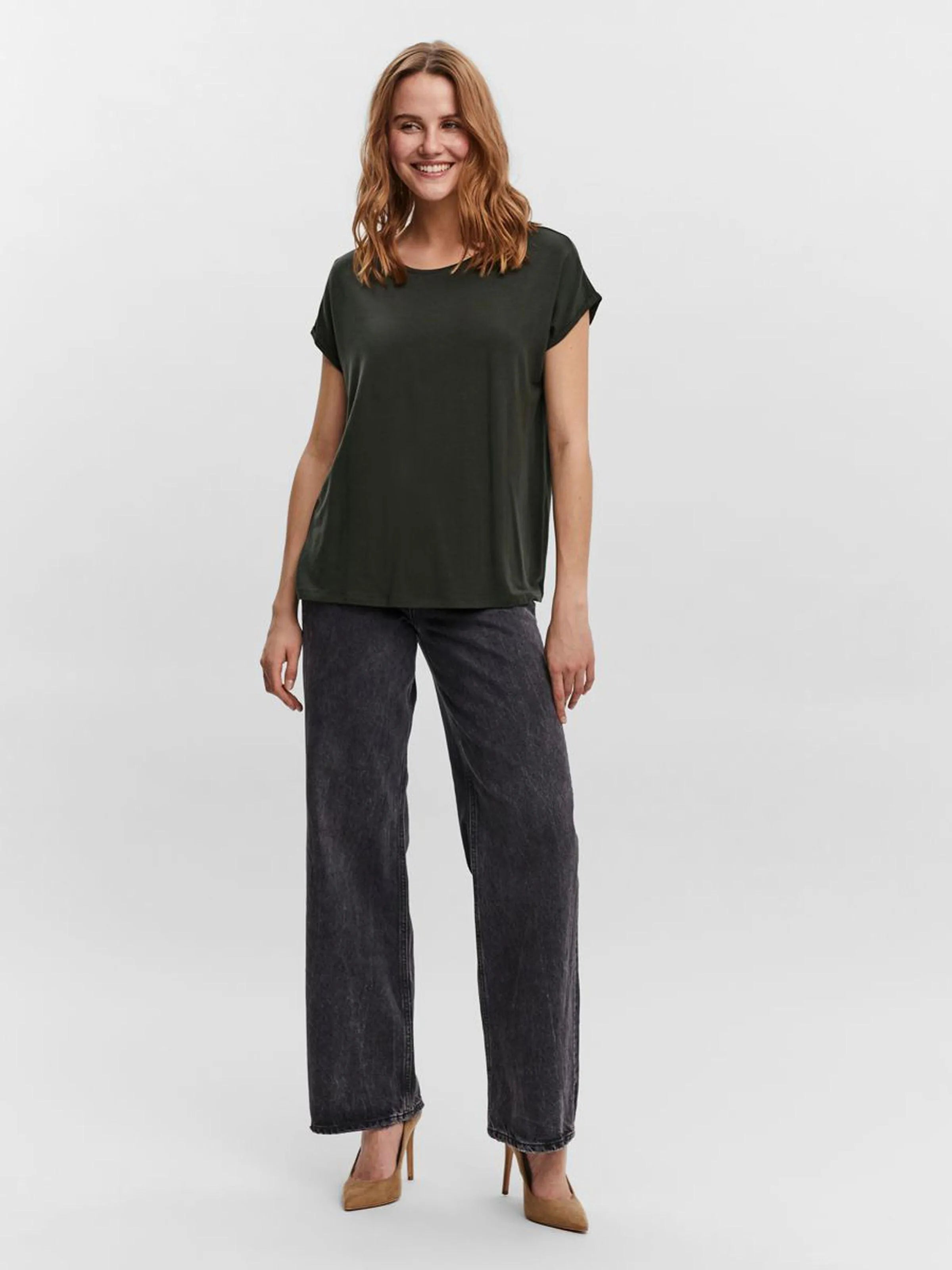 Camiseta Básica AWARE Rosin - ECRU