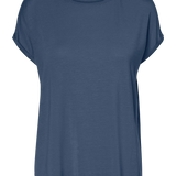 Camiseta Básica AWARE Vintage Indigo - ECRU