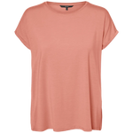 Camiseta Básica de Mujer Vero Moda AWARE Georgia Peach - ECRU