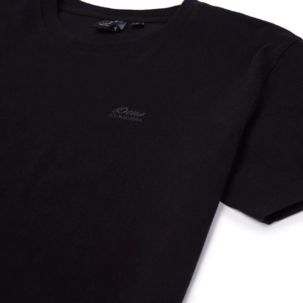 Camiseta Básica Deus Embroidered - ECRU