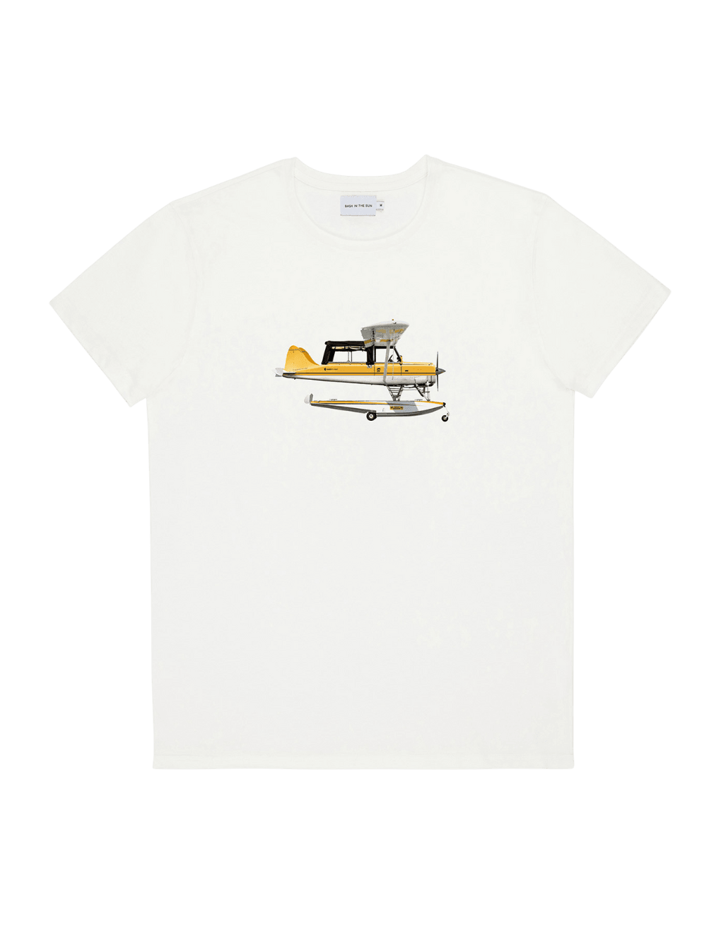Camiseta Bask In The Sun Aerocar White - ECRU