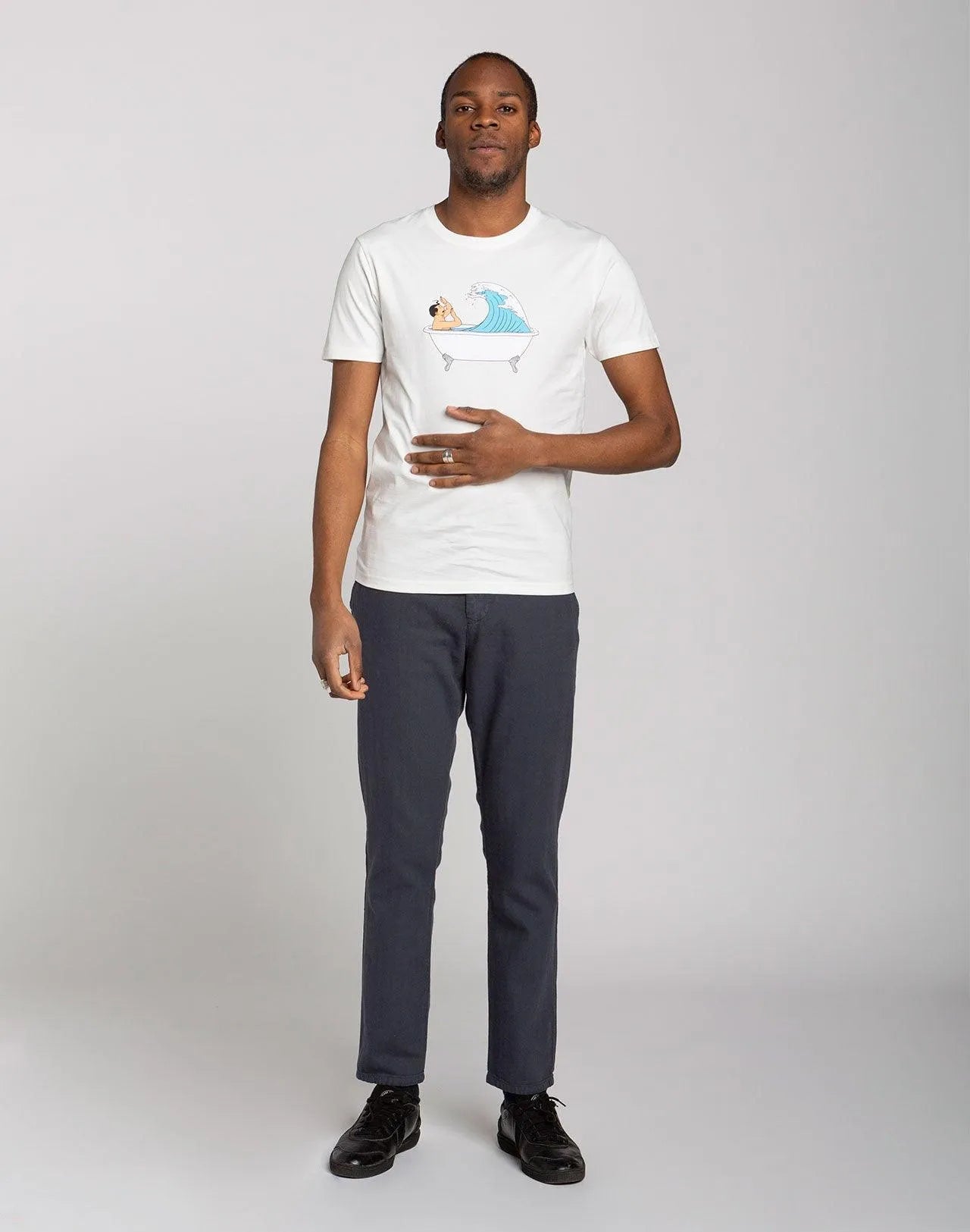 Camiseta Bath - ECRU