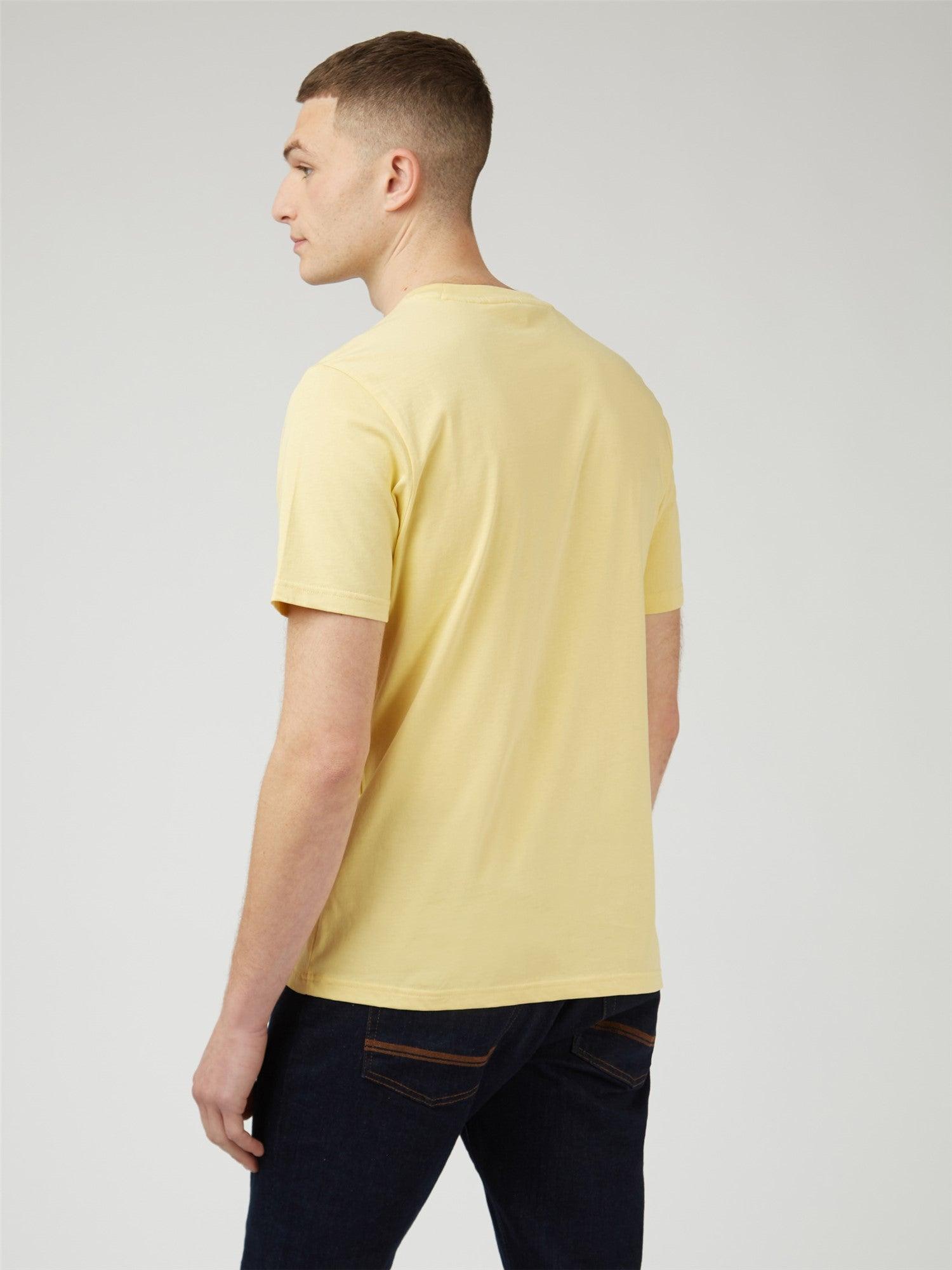 Camiseta Ben Sherman Signature Target Lemon - ECRU
