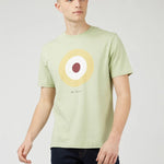 Camiseta Ben Sherman Signature Target Pistachio - ECRU