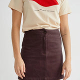 Camiseta Beso Shell - ECRU