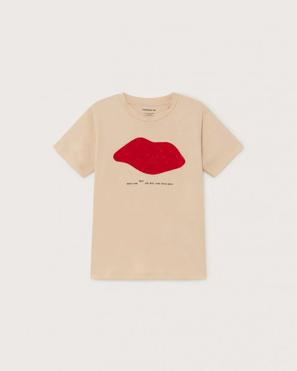 Camiseta Beso Shell - ECRU