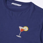 Camiseta Blue Spritz - ECRU