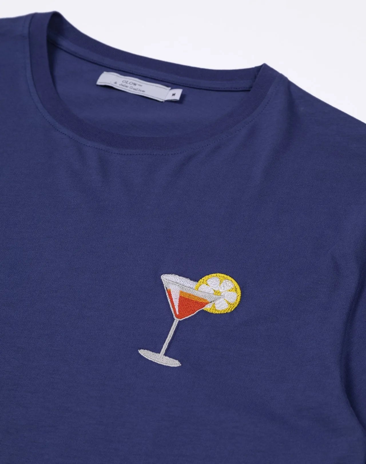 Camiseta Blue Spritz - ECRU