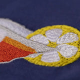 Camiseta Blue Spritz - ECRU