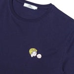Camiseta Booble Gum Marine - ECRU
