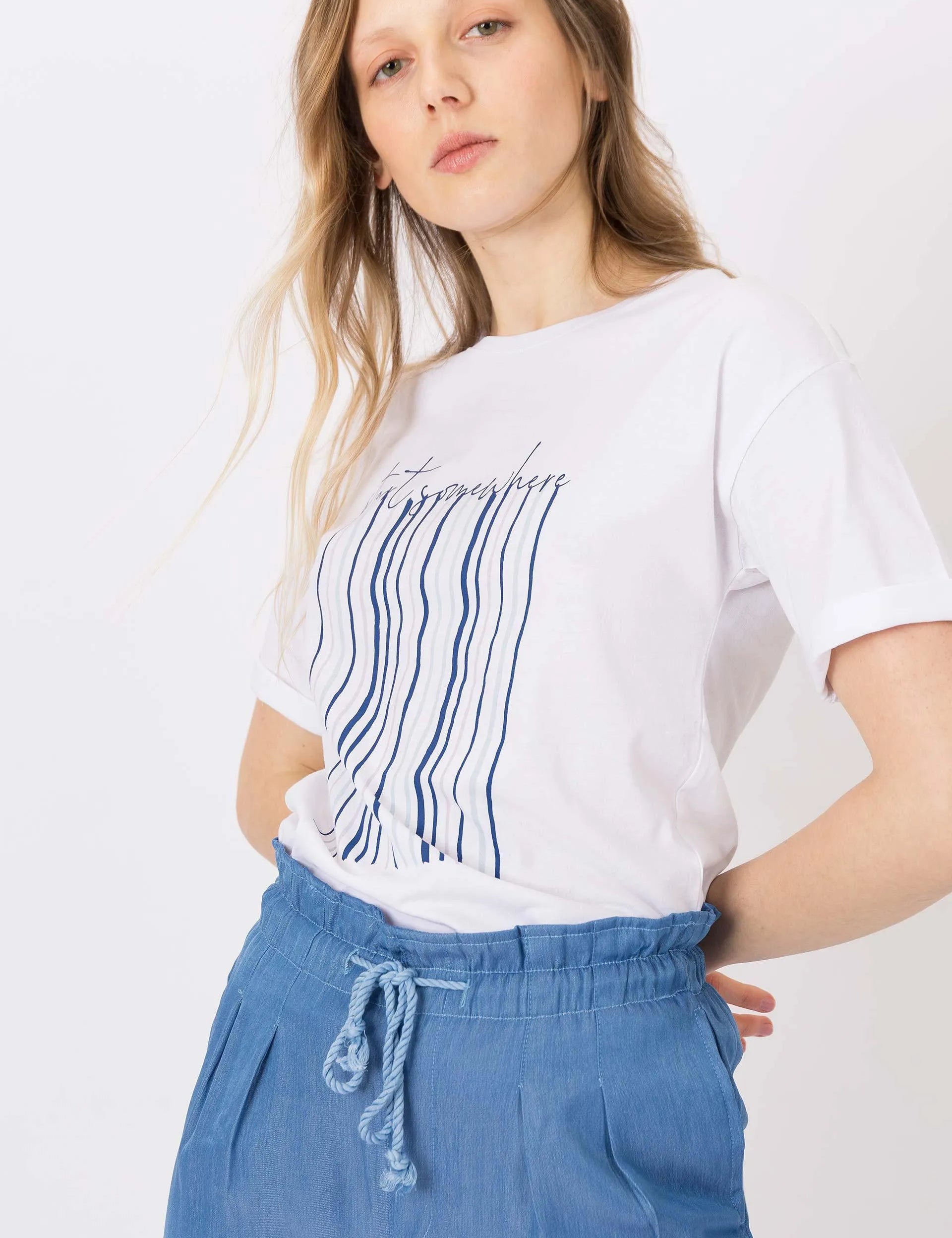 Camiseta Brandly 6 - ECRU