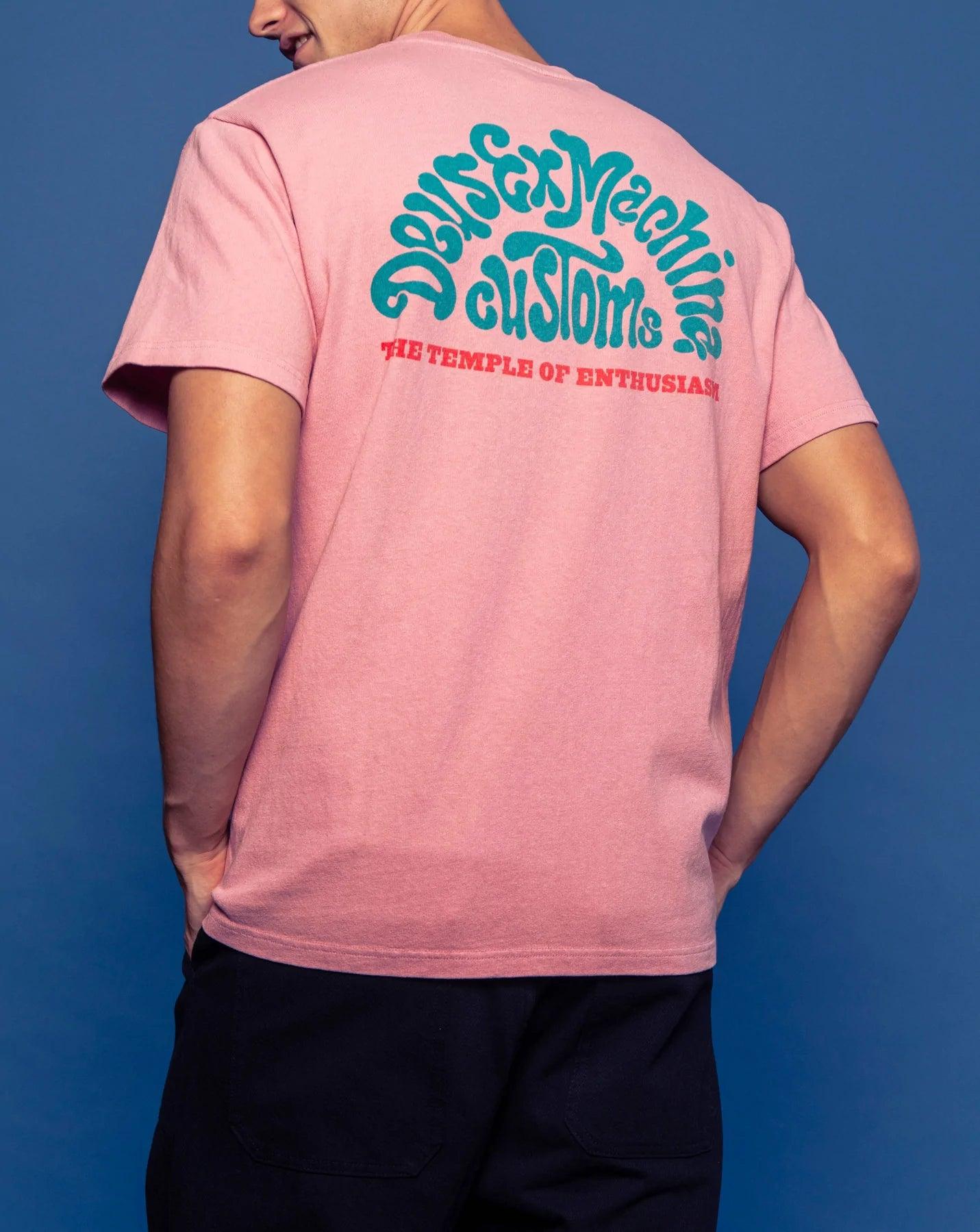 Camiseta Budgies Zephyr Pink - ECRU