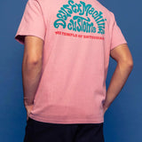 Camiseta Budgies Zephyr Pink - ECRU