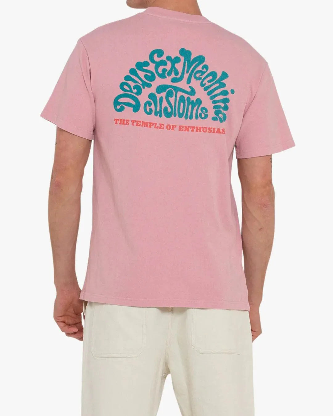 Camiseta Budgies Zephyr Pink - ECRU