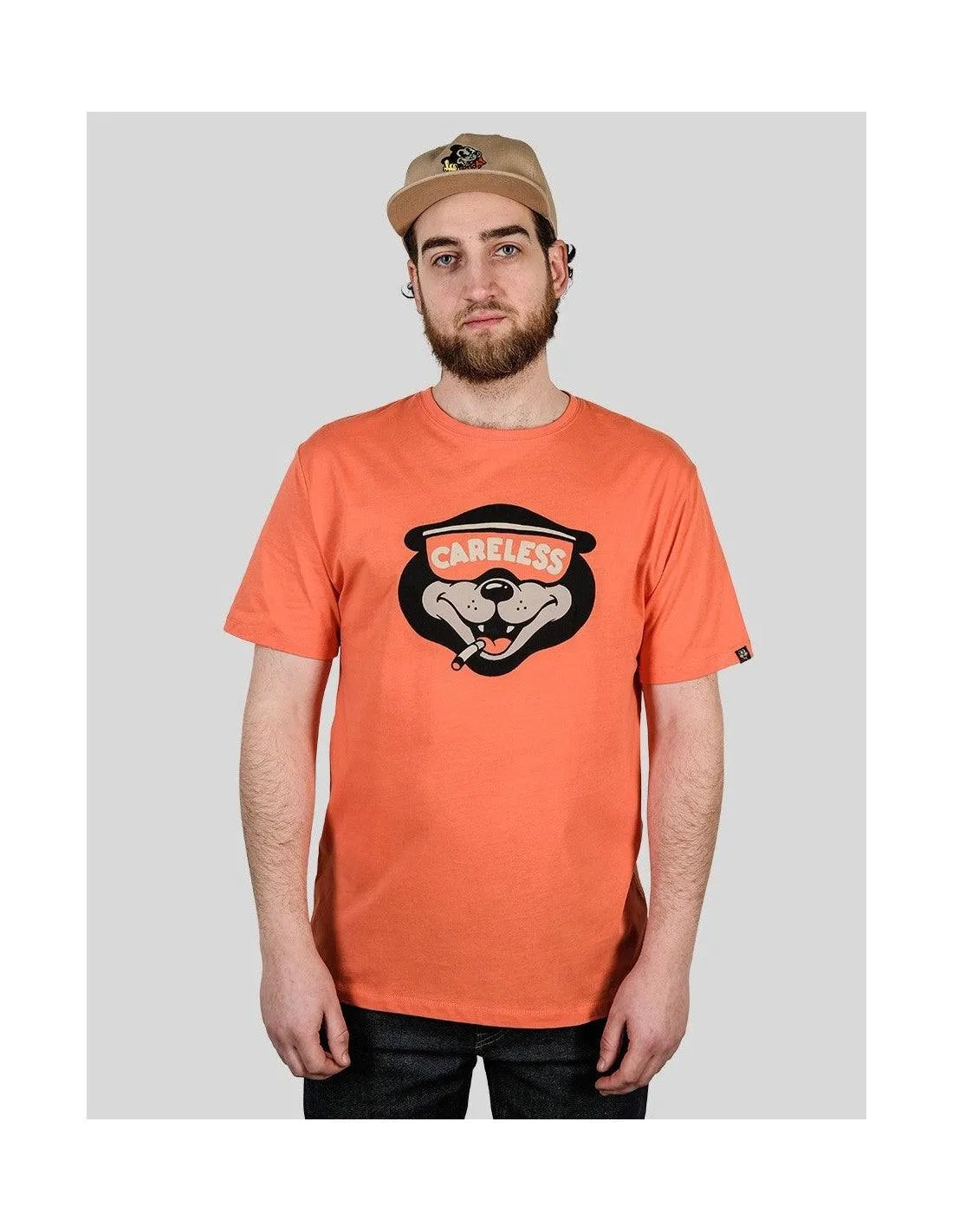 Camiseta Careless - ECRU