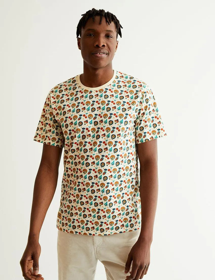 Camiseta Carnival By Sequence - ECRU