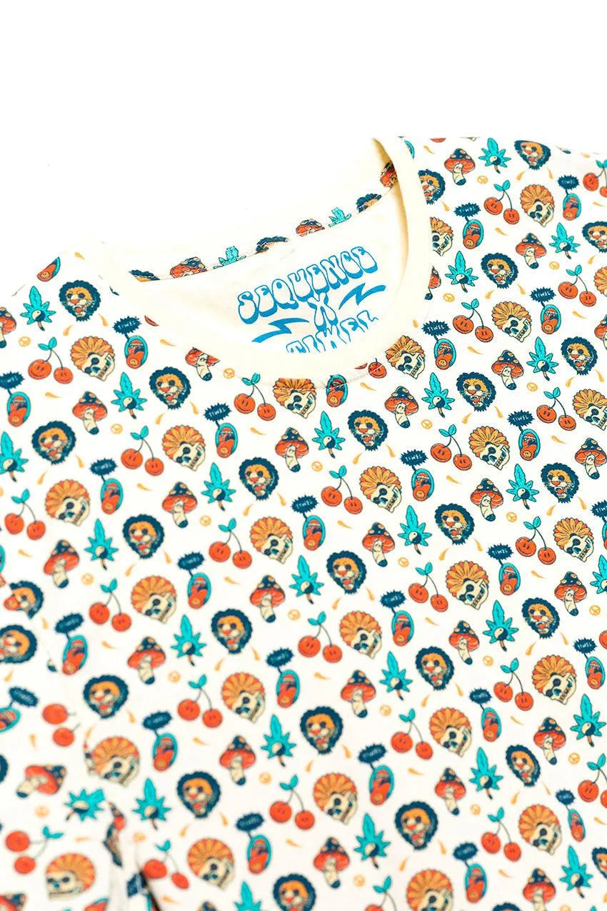 Camiseta Carnival By Sequence - ECRU