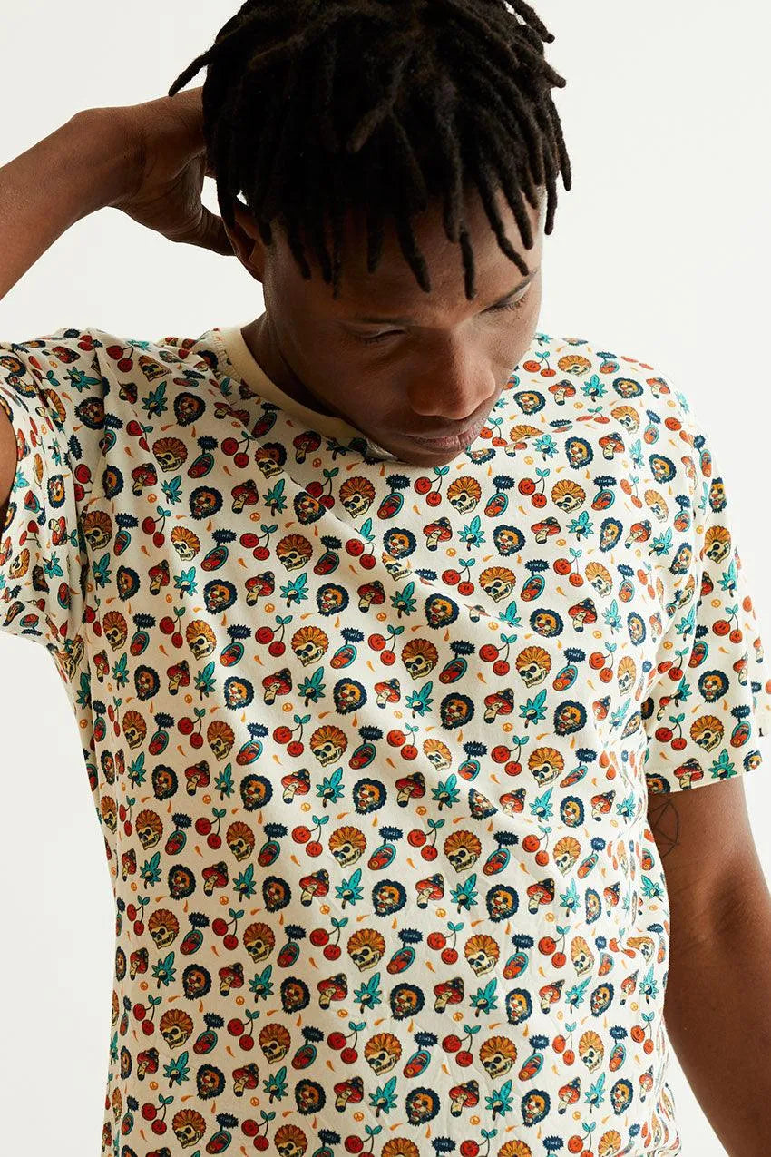 Camiseta Carnival By Sequence - ECRU