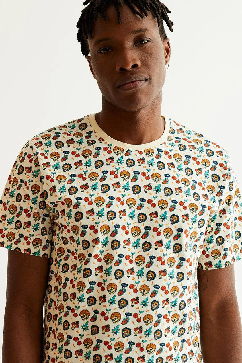 Camiseta Carnival By Sequence - ECRU