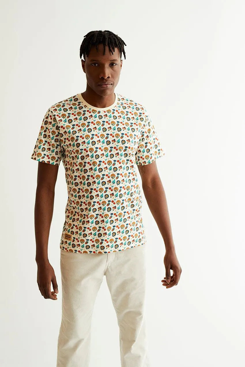 Camiseta Carnival By Sequence - ECRU