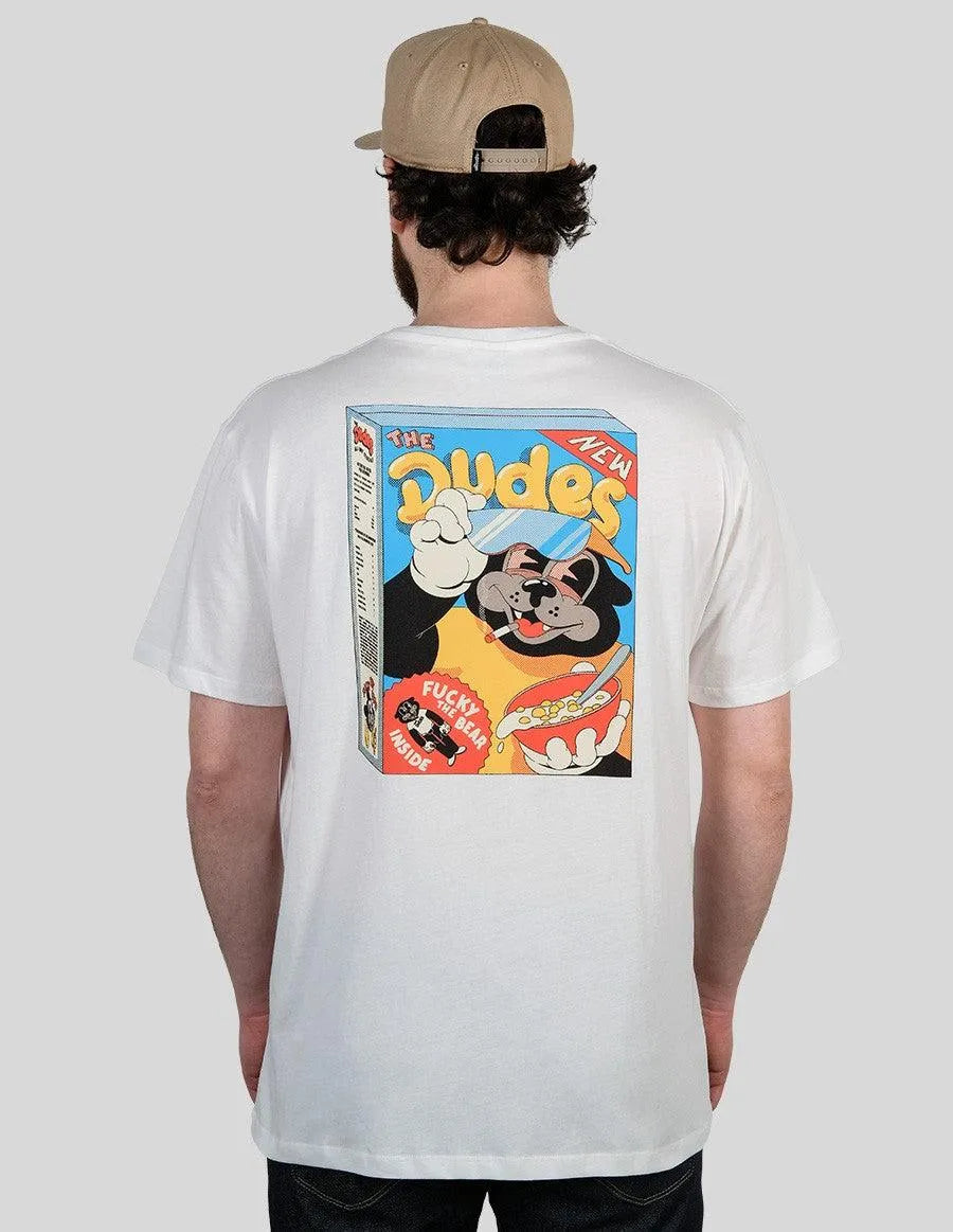 Camiseta Cereals - ECRU