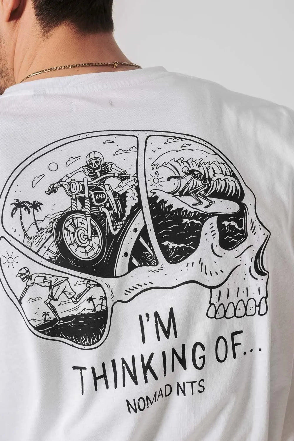 Camiseta Cerebi - ECRU