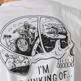 Camiseta Cerebi - ECRU